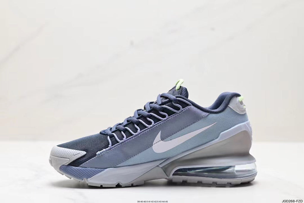 Nike Air Max Scorpion Sneakers in Blue, in White and Gray - product image from the listing.