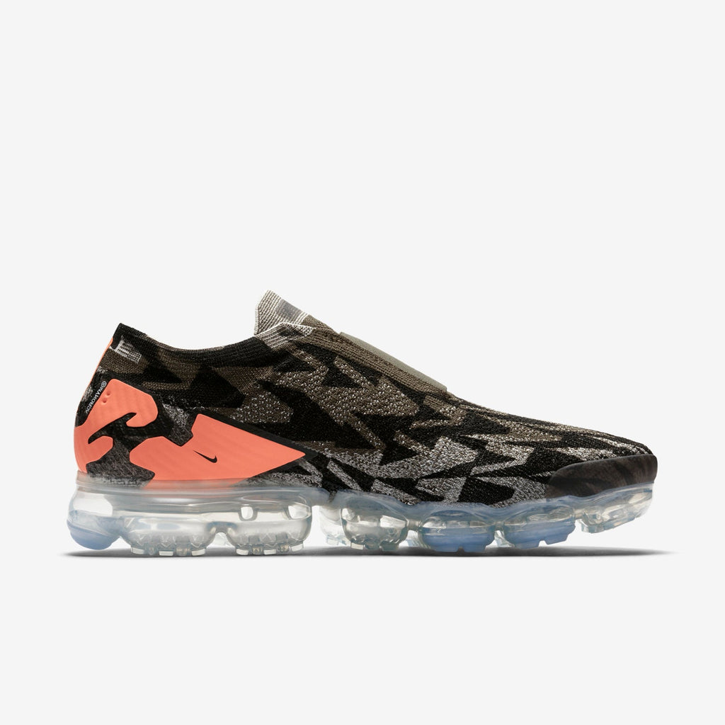 Nike Air VaporMax Moc 2 x ACRONYM in Black Coral AQ0996-102 - product image from the listing.