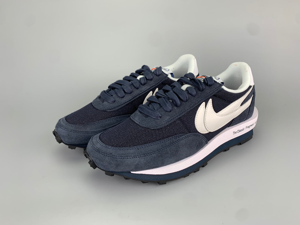 Nike LDWaffle Fragment sacai Sneakers in Navy DH2684-400 - product image from the listing.