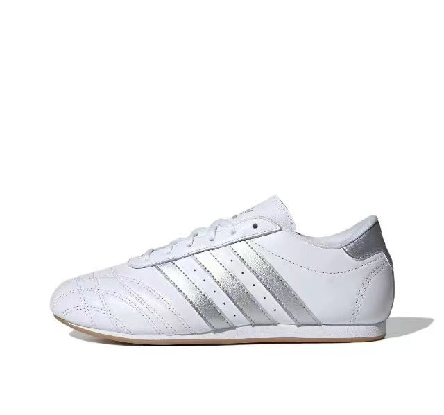 Adidas JS1192 White Leather-Style Low-Cut Sneakers - product image from the listing.