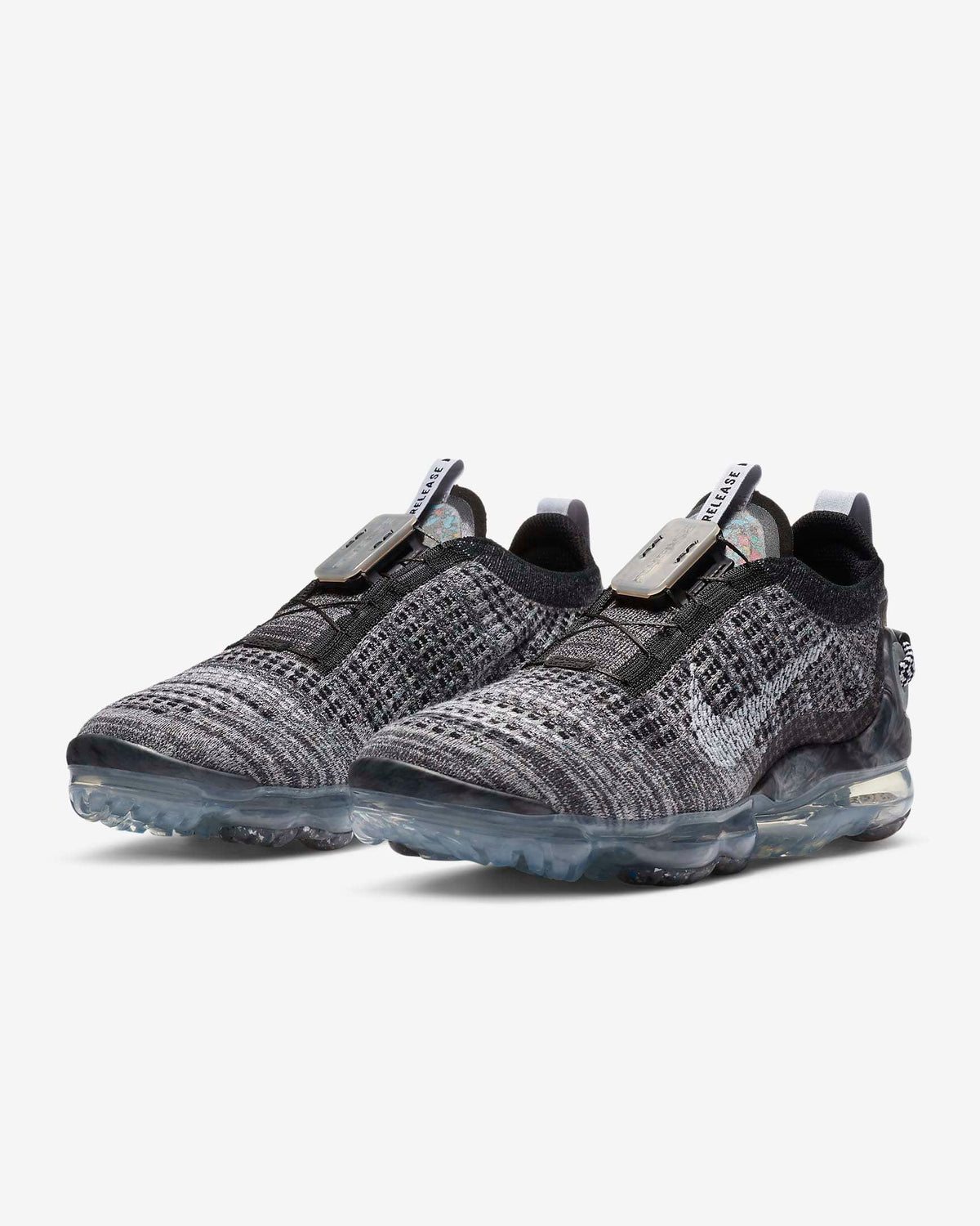 Nike Air VaporMax 2020 Flyknit Sneakers in Black Gray CT1823-001 - product image from the listing.
