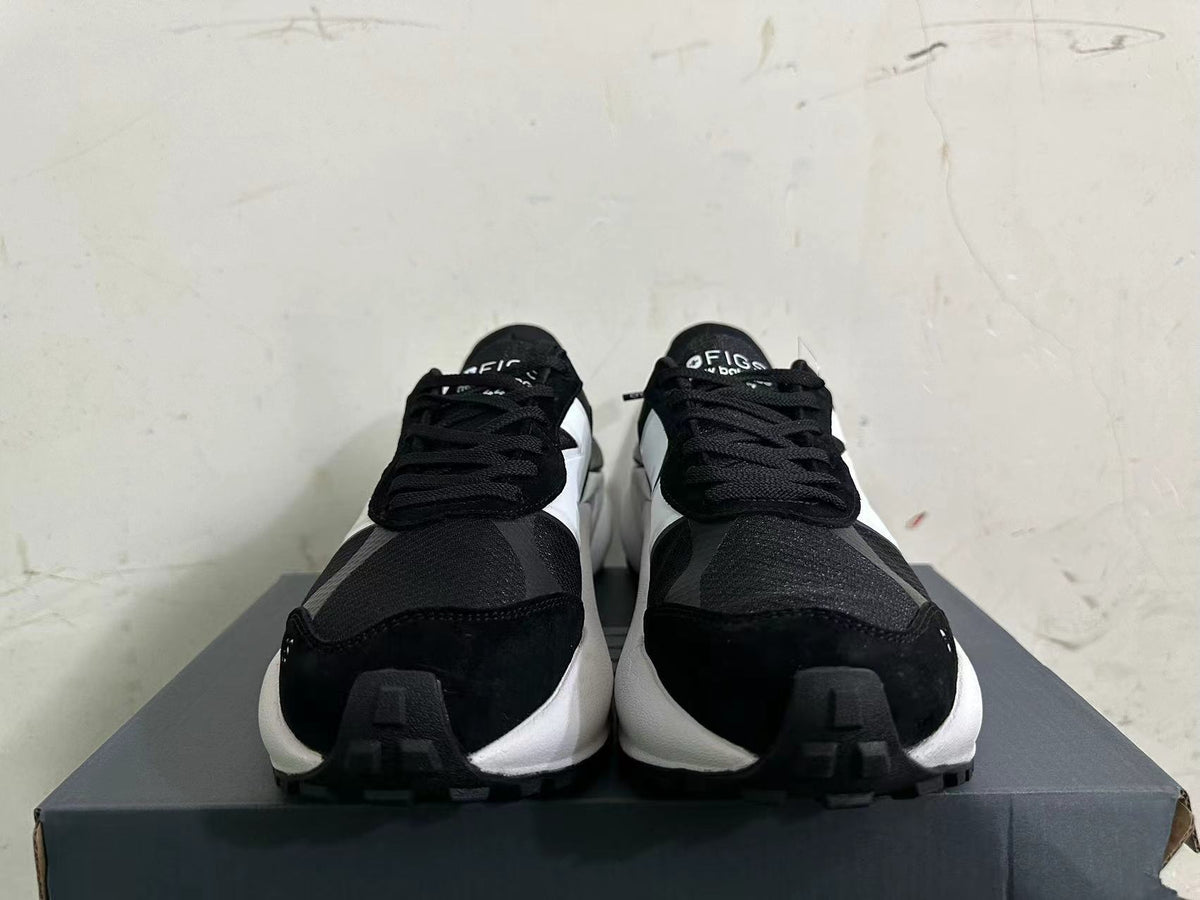 New Balance 3447 Sneakers in Black and White - product image from the listing.