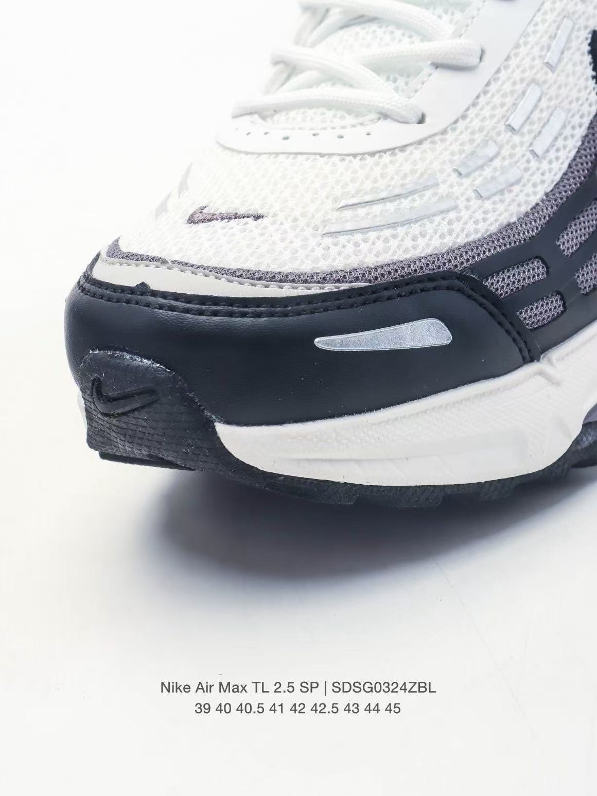 Nike Air Max TL 2.5 SP Sneakers in White Purple SDSG0324ZBL - product image from the listing.