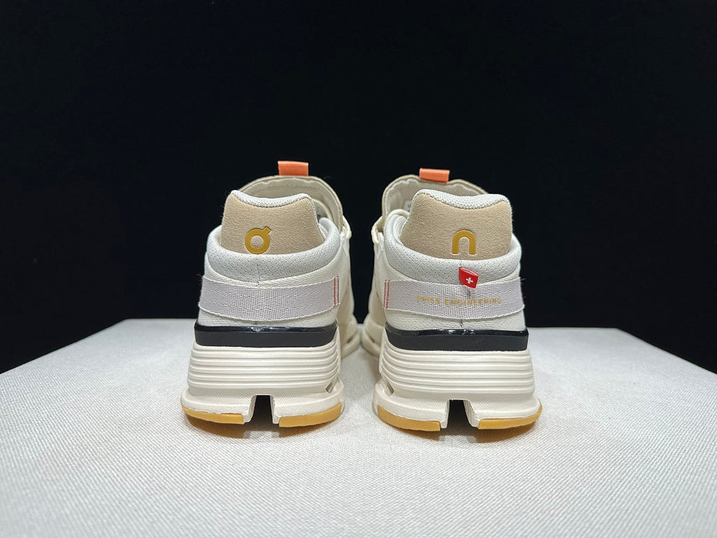 Ivory and Orange On Cloudnova 2 Sneakers - product image from the listing.