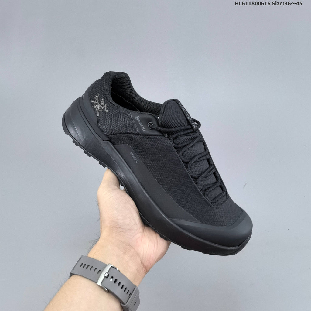 Arc'teryx Norvan Kopec GTX Low Hiking Shoes, in Black - product image from the listing.