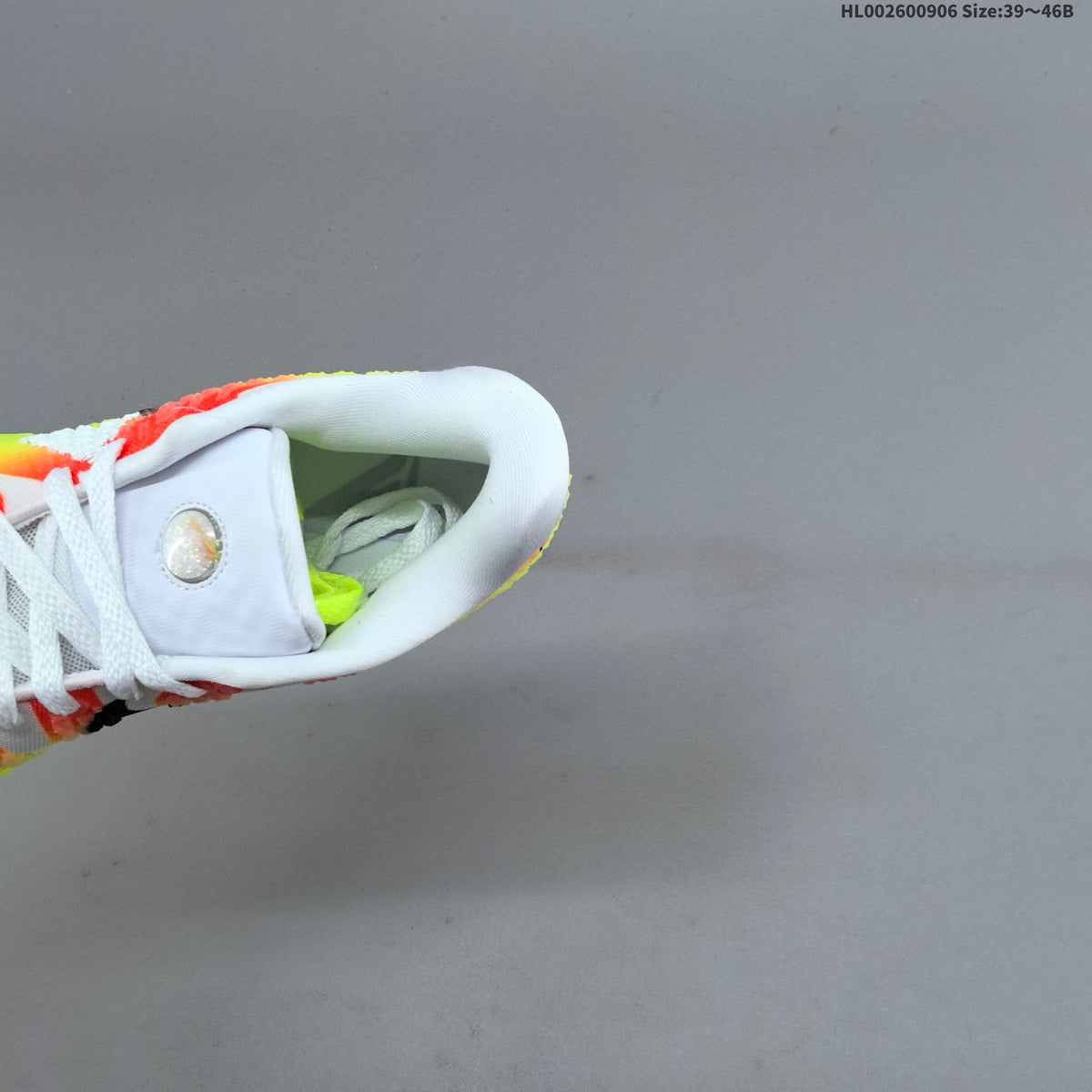 Nike Ja 3 EP Christmas Basketball Shoes in White Volt Orange - product image from the listing.
