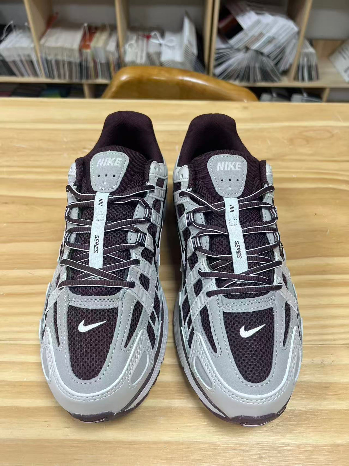 Nike P-6000 Sneakers in Black and Light Gray HV2522-600 - product image from the listing.