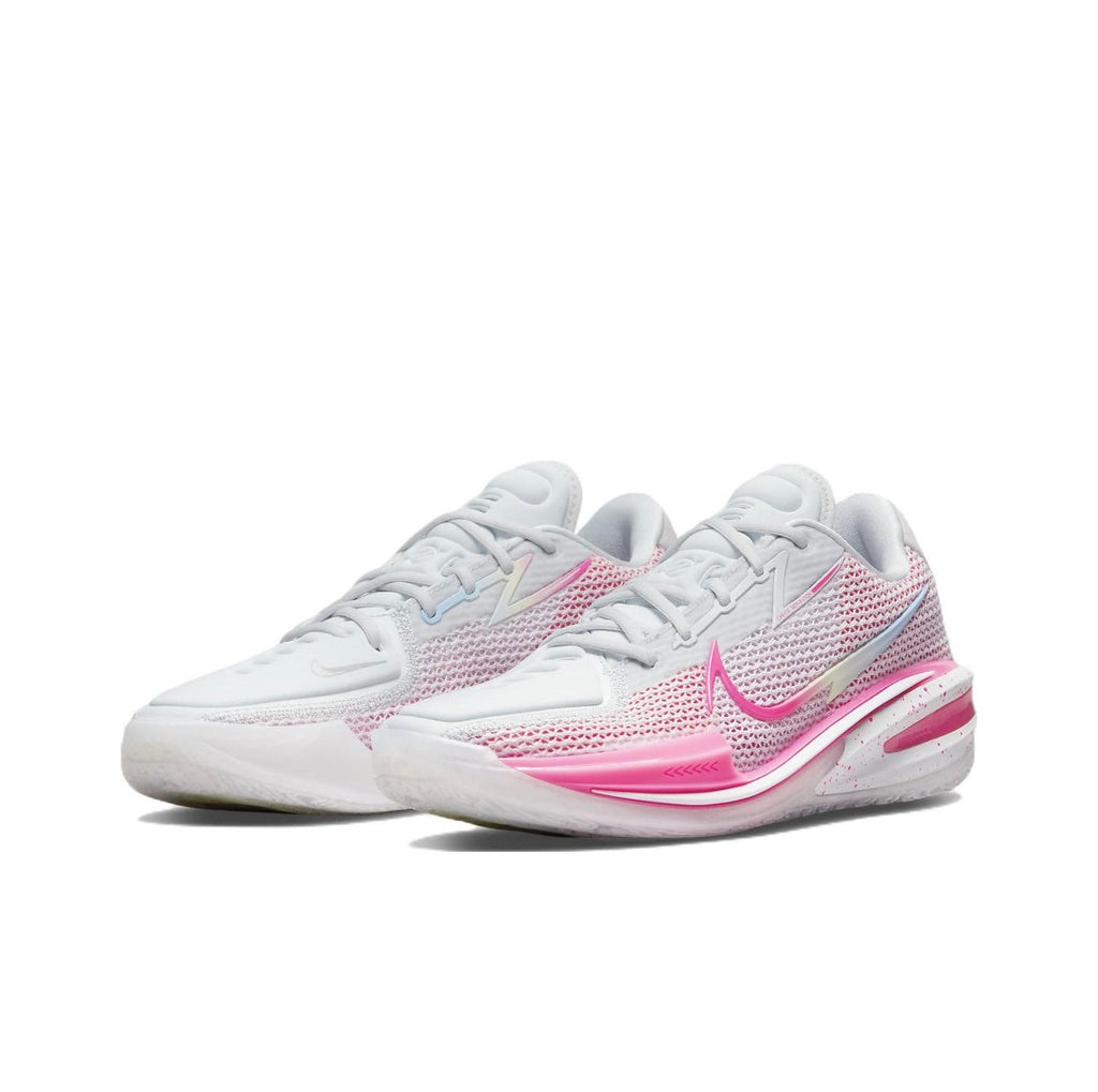 Nike Air Zoom G.T. Cut EP Basketball Shoes in White Pink CZ0175-008 - product image from the listing.