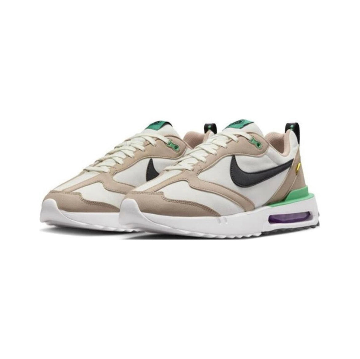 Nike Air Max Dawn DV2113-100 Sneakers, in White and Tan - product image from the listing.
