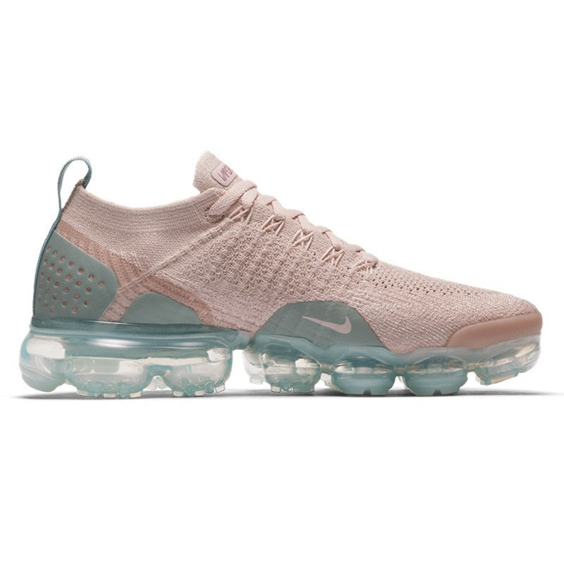 Nike Air VaporMax Flyknit 2 Sneakers in Pink Knit 942843-203 - product image from the listing.