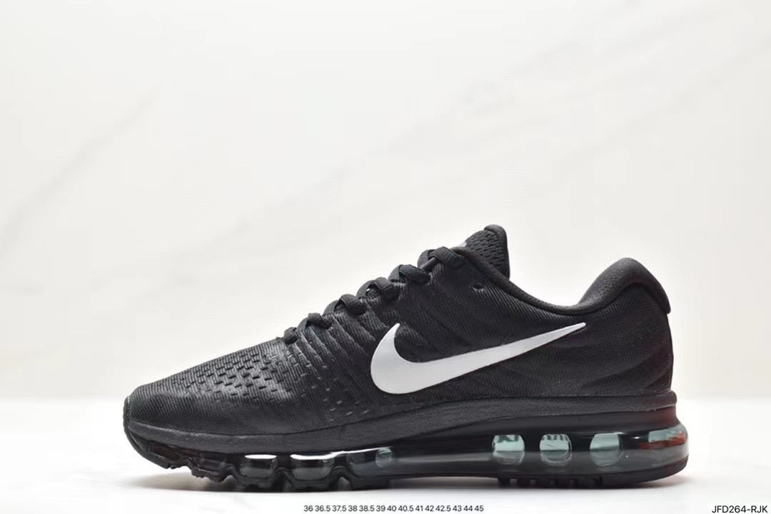 Nike Air Max 2015 Running Sneakers in Black and Grey - product image from the listing.