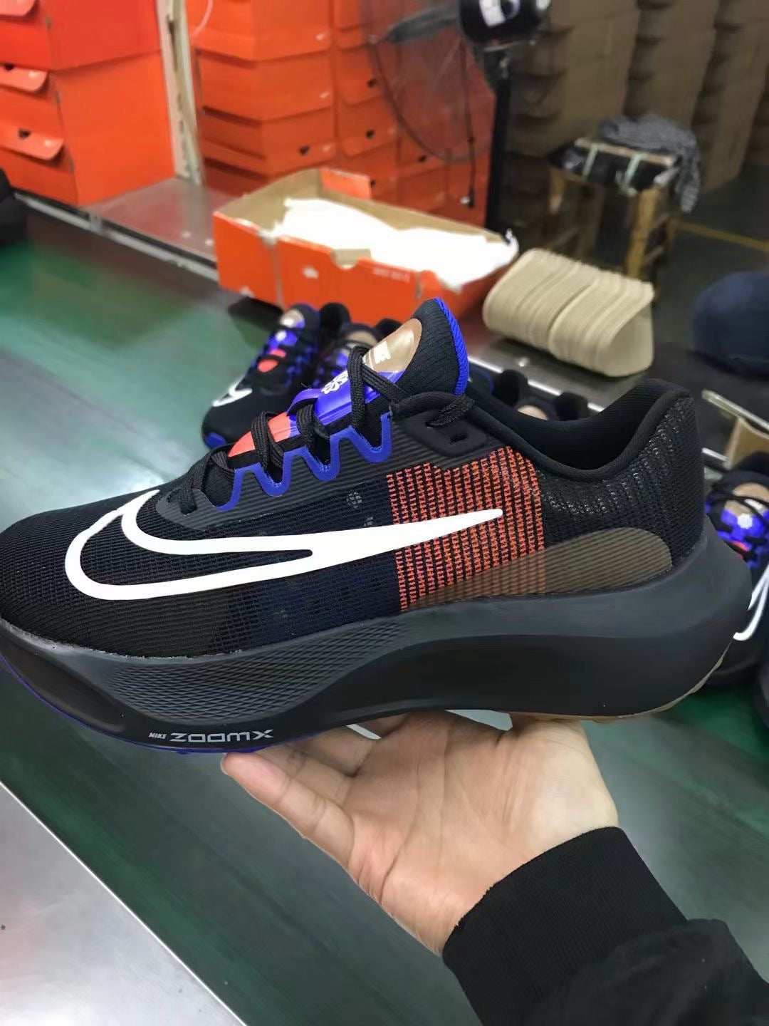 Nike Zoom Fly 5 A.I.R. Hola Lou Shoes for Running DR9837-001 - product image from the listing.