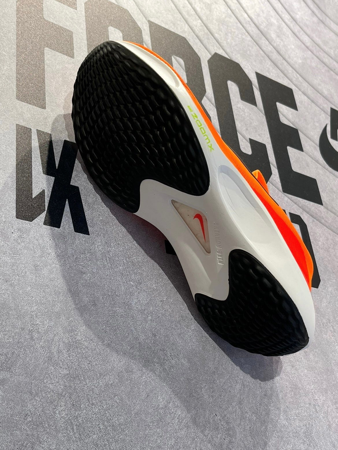 Nike Zoom Fly 5 Running Shoes in Orange Black DM8968-800 - product image from the listing.