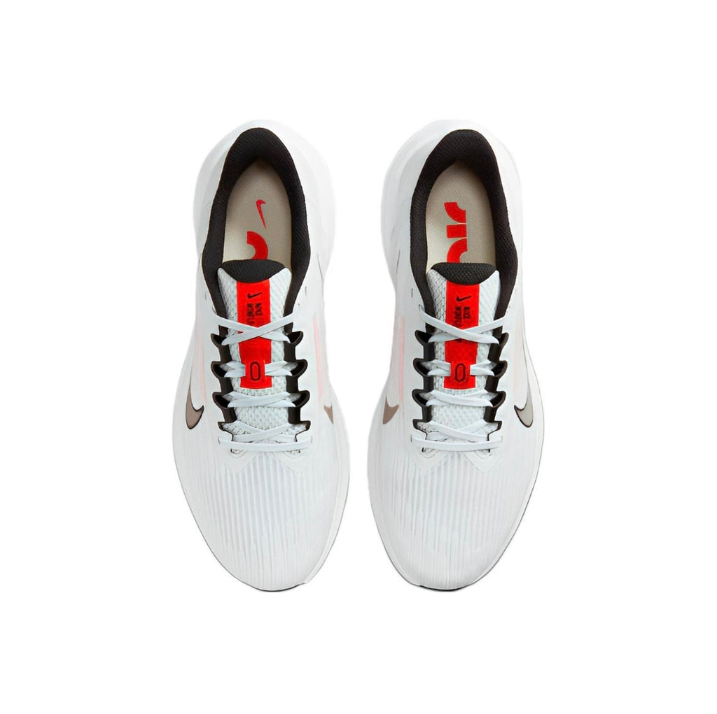 Nike Air Winflo 9 Running Shoes in White and Pink DD6203-009 - product image from the listing.