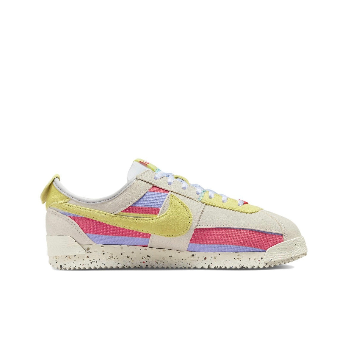 Nike Cortez SP Union LA Lemon Frost Trainers DR1413-100 - product image from the listing.