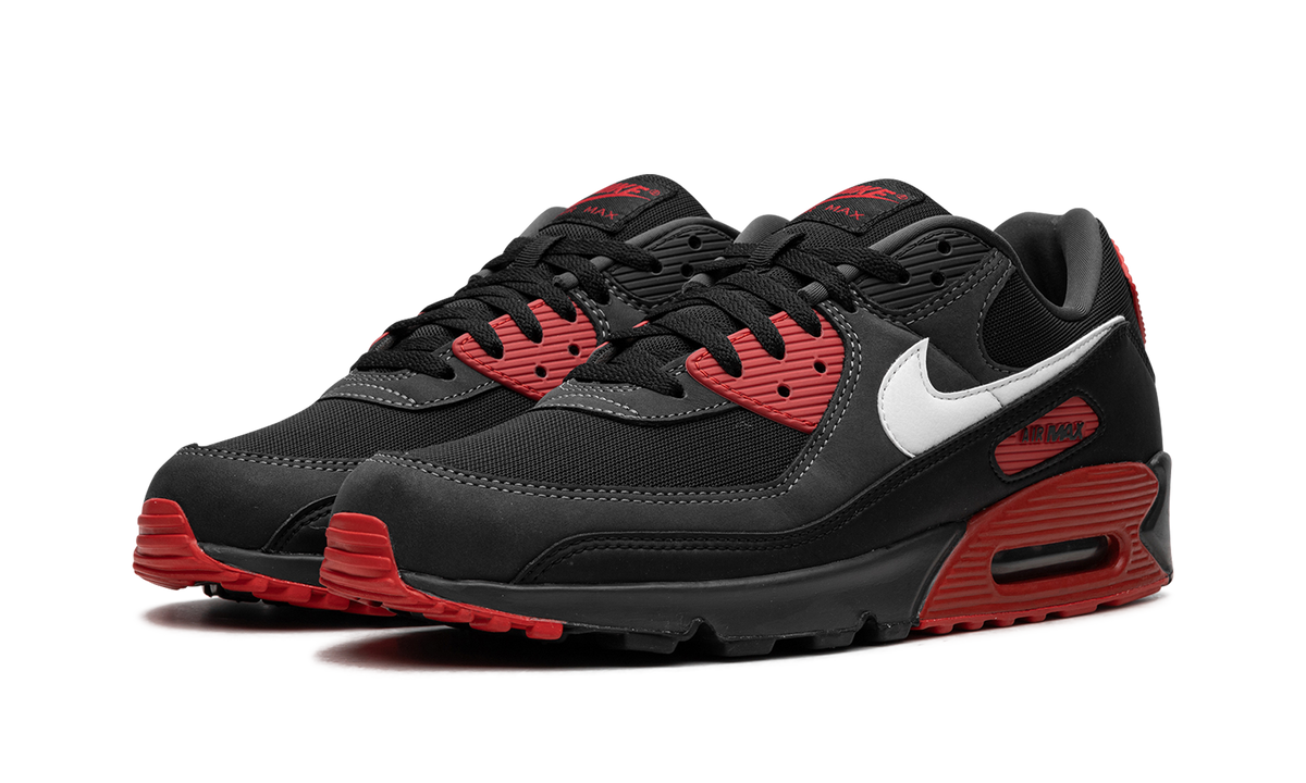 "Black / Red" Air Max 90 FB9658 001 - product image from the listing.
