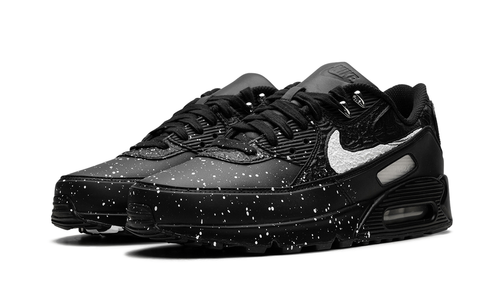 "Slawn - Black Speckle" Air Max 90 FD6492 001 - product image from the listing.