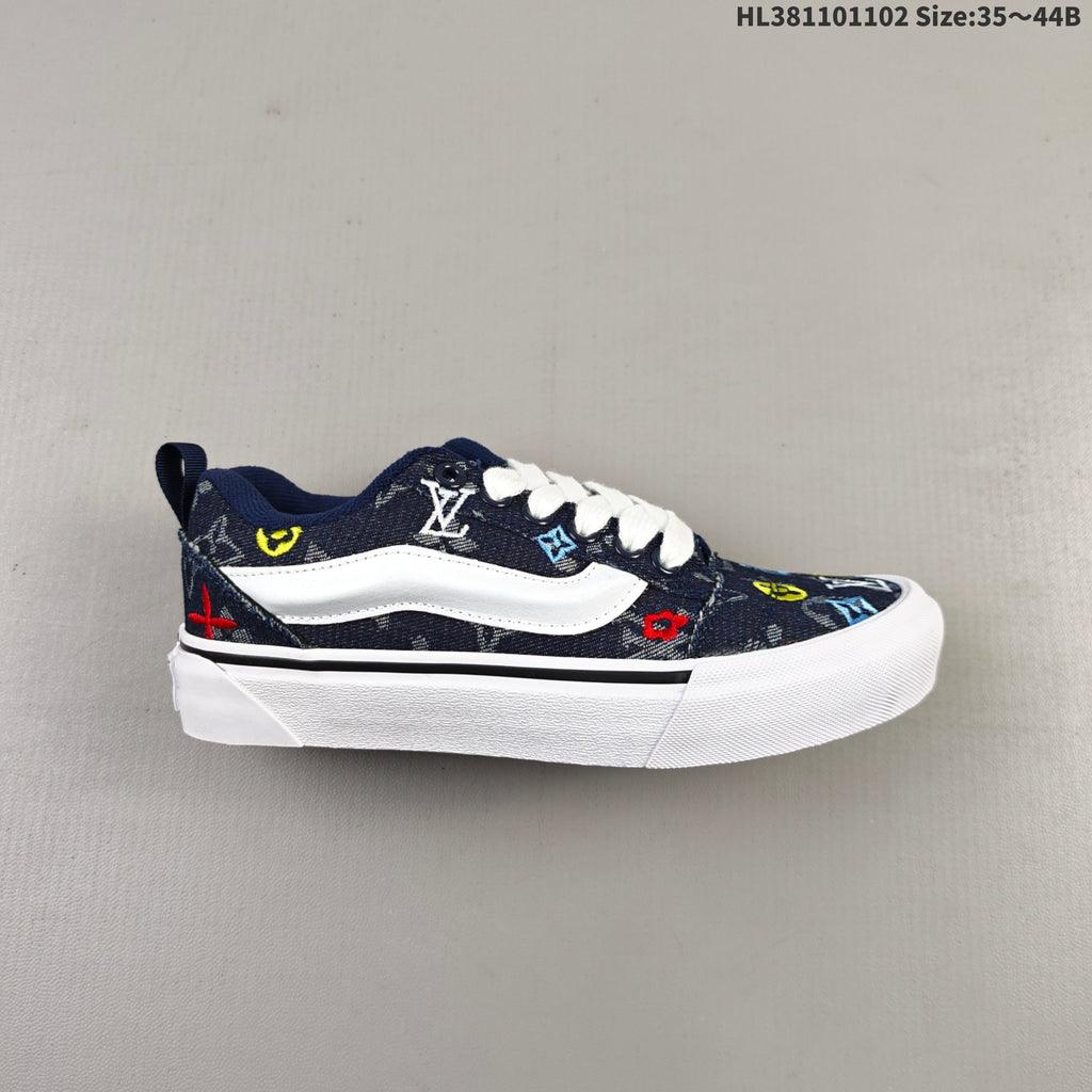 Vans Knu Skool Low-Cut Sneakers in Monogram Print - product image from the listing.