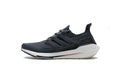 adidas UltraBoost 21 Running Shoes, in Charcoal and White FY0372 - product image from the listing.