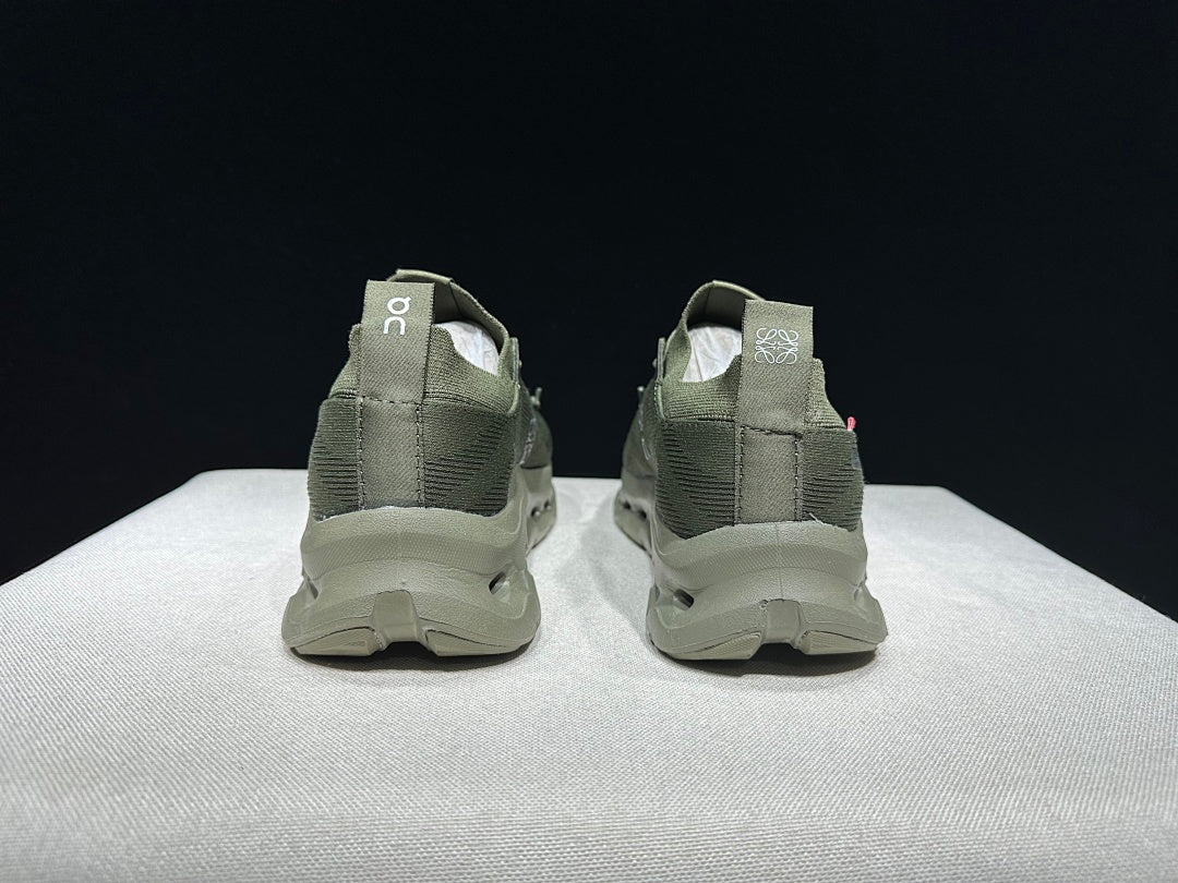 On Cloudtilt Loewe Sneakers in Khaki Green - product image from the listing.