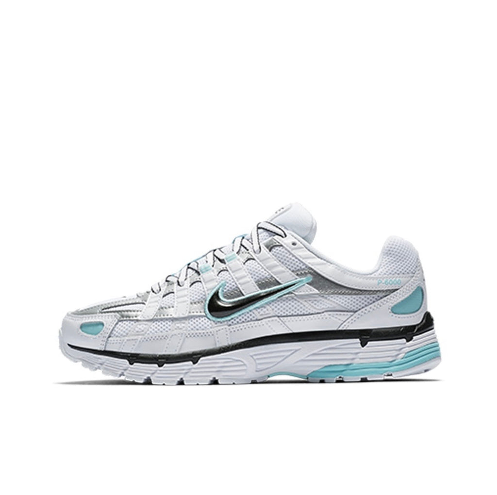 Nike P-6000 White and Blue Retro Trainers BV1021-104 - product image from the listing.
