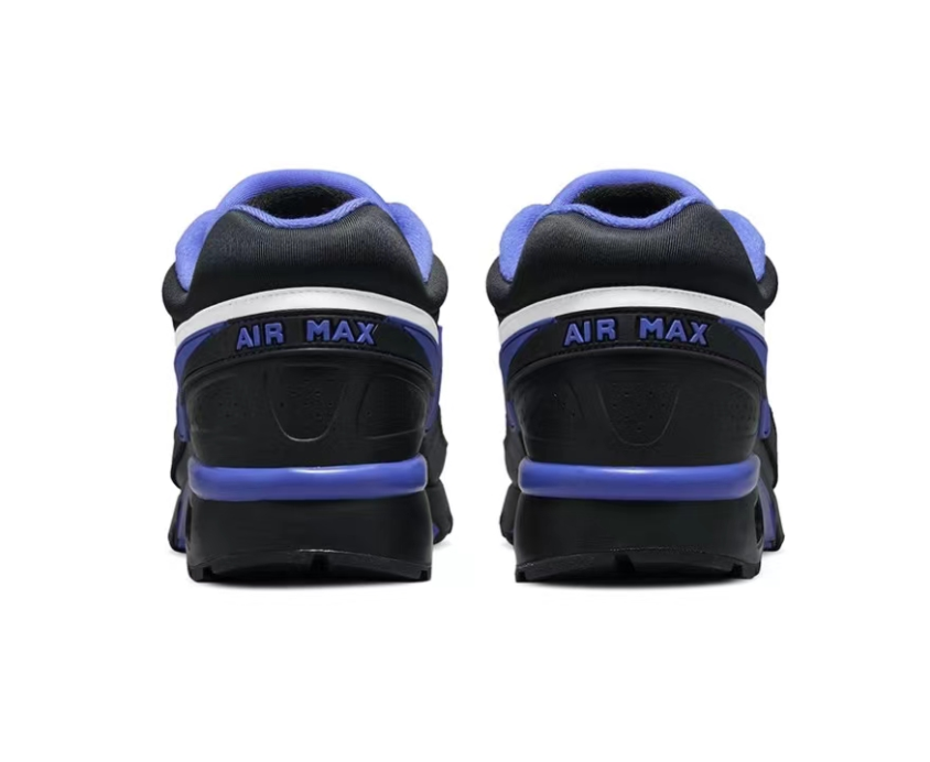 Nike Air Max Low-Top Sneakers in Black and Blue - product image from the listing.