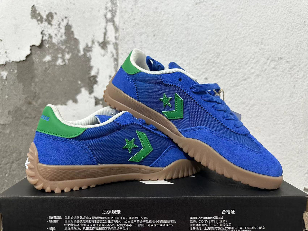 Blue and Green Converse Training Shoes - product image from the listing.