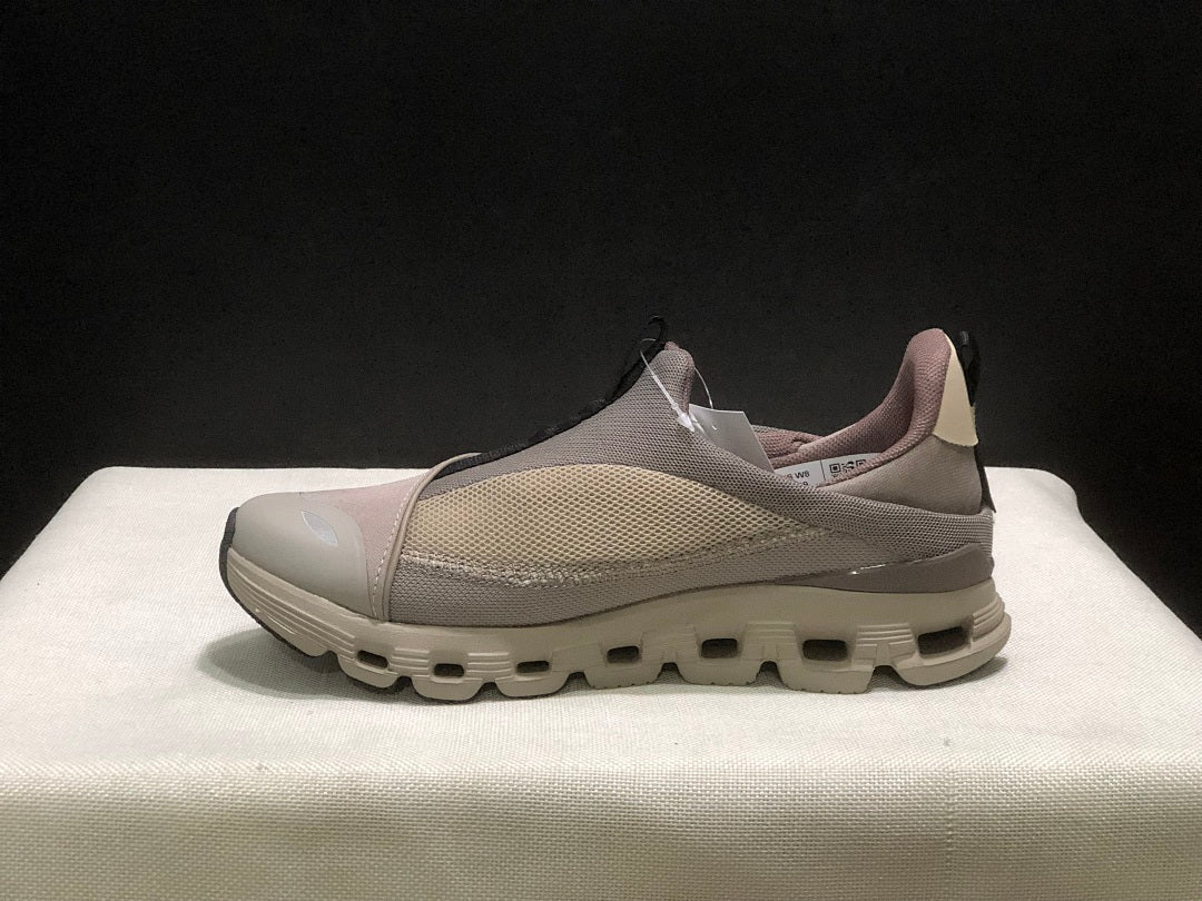 Light Grey and Beige On Cloud X 4 Coast Sneakers - product image from the listing.