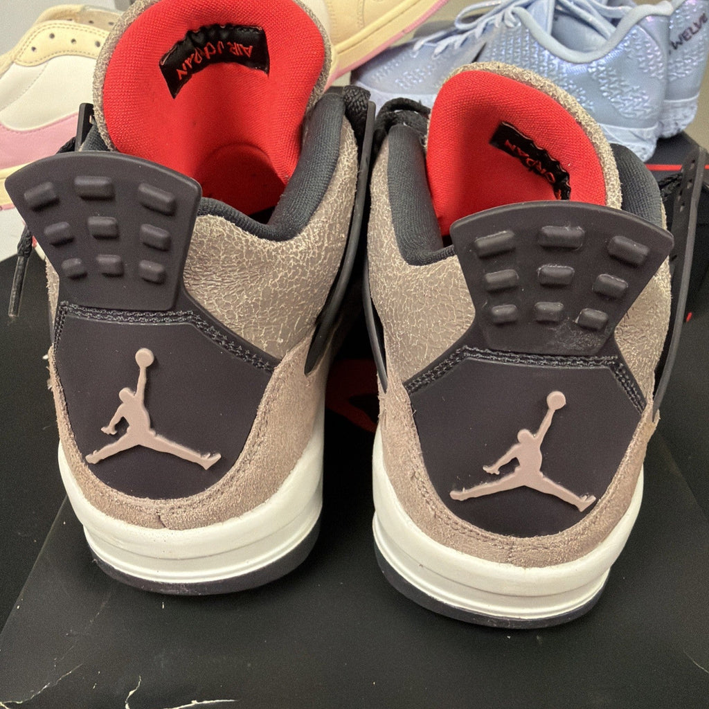 Women's Nike Air Jordan 4 Retro (GS) Taupe Haze / DJ6249 200 / Youth 5 , 6.5 - product image from the listing.