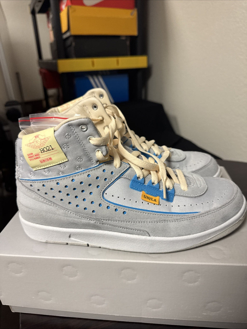"Grey Fog" Nike x Union Air Jordan 2 Retro SP | DN3802-001 | Size 9 - product image from the listing.