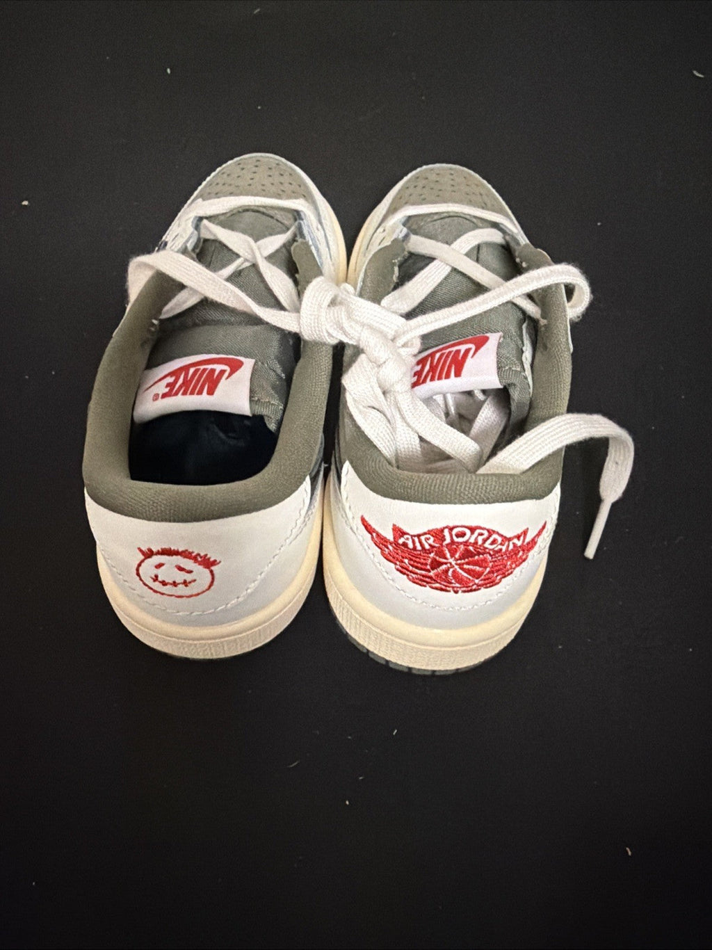 (PS) Travis Scott Medium Olive DO5442-200 Size 12c - Air Jordan 1 Retro Low OG SP - product image from the listing.