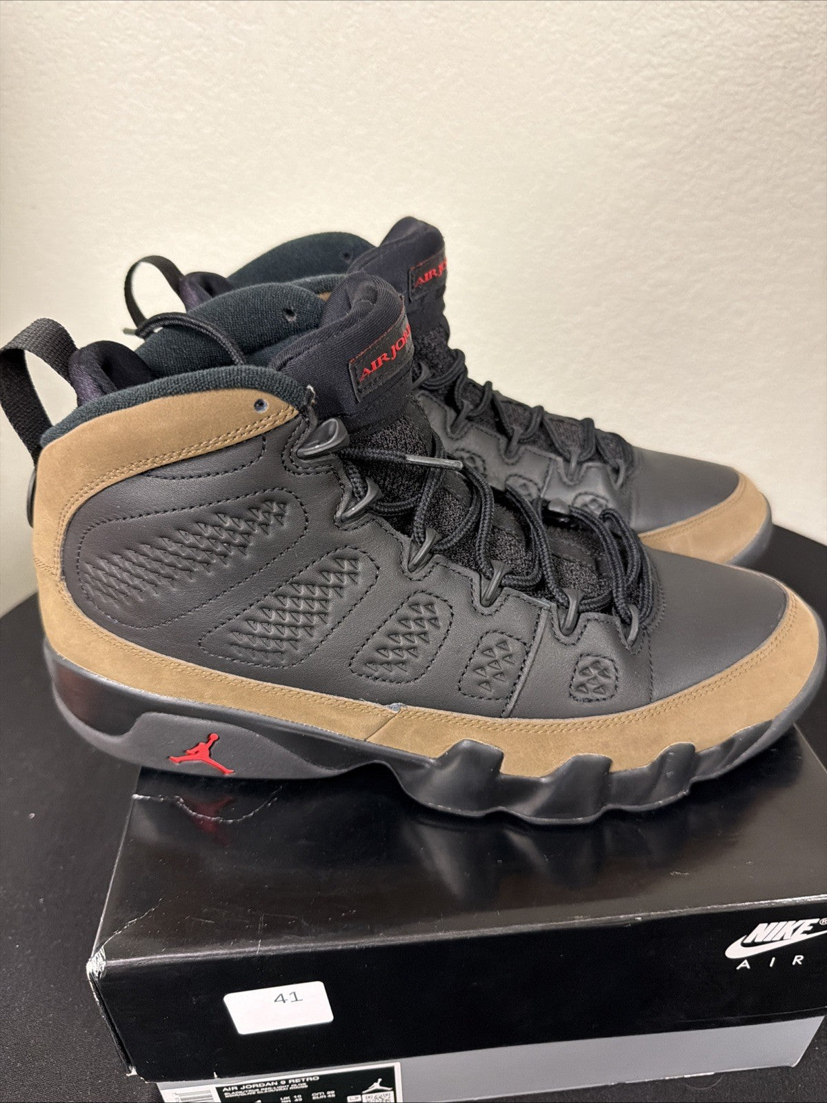 Air Jordan 9 Retro 2024 Olive - Size 11 - product image from the listing.