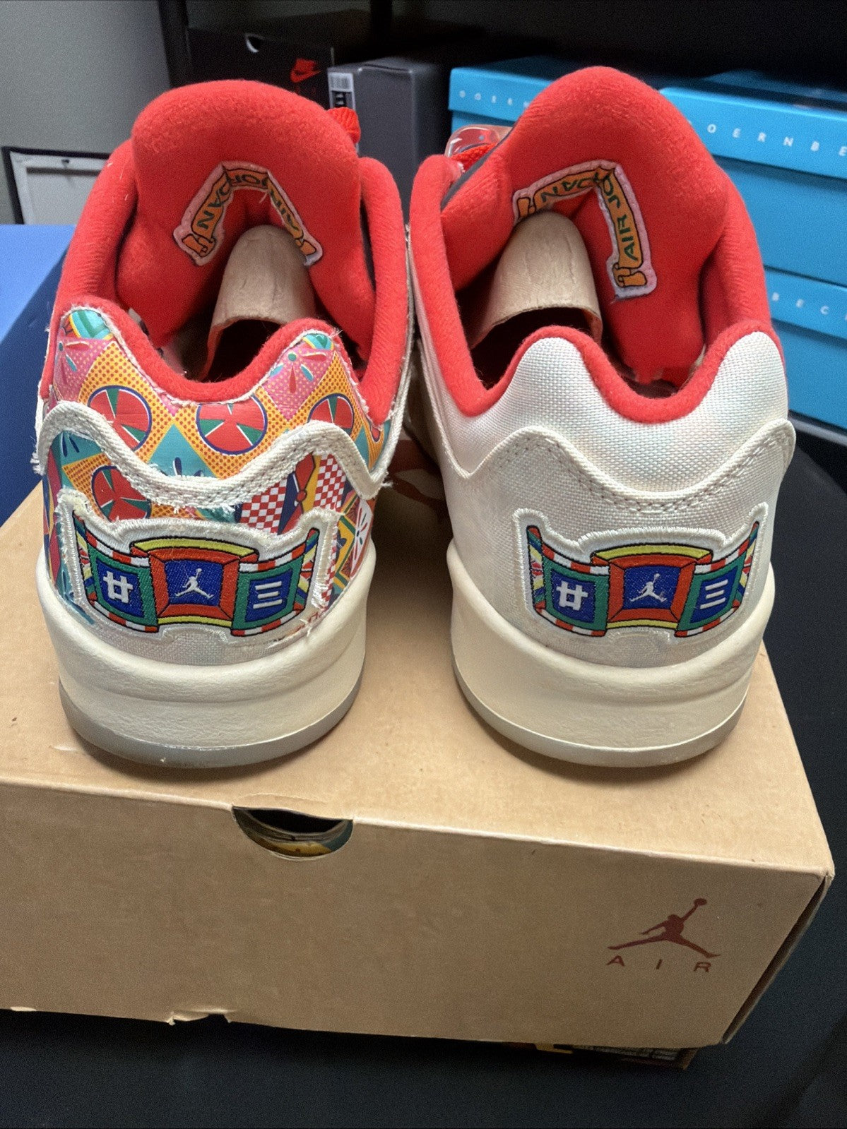 "Chinese New year" Jordan 5 Retro Low 2021 Size 10 Men - product image from the listing.