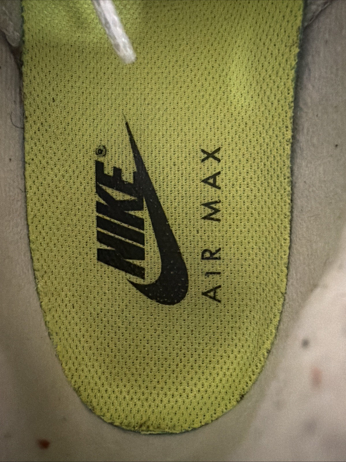 Men's Nike Air Max 95 OG Neon 2015 Size 9 Black/Grey/Green 554970-071 - product image from the listing.