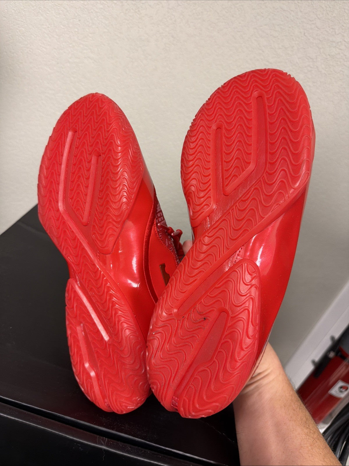 Nike LeBron 23 XXIII University Red Metallic Gold Men Size 11 NEW w/ Box IN HAND - product image from the listing.
