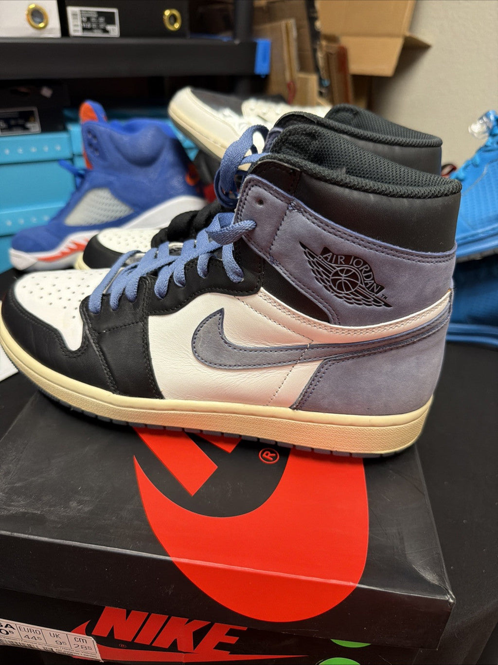 Air Jordan 1 Retro OG High Best Hand in the Game - Blue Moon - Size 10.5 - product image from the listing.