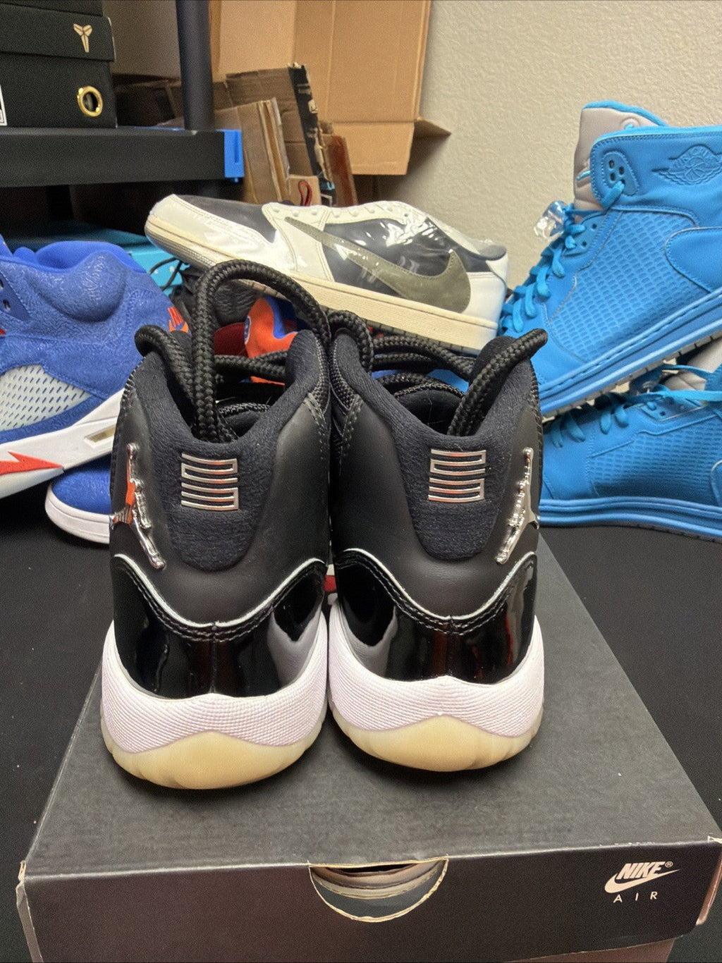 Air Jordan Retro XI 11 GS Jubilee '20 25th Anniversary Size 4.5y 378038-011 by Nike - product image from the listing.