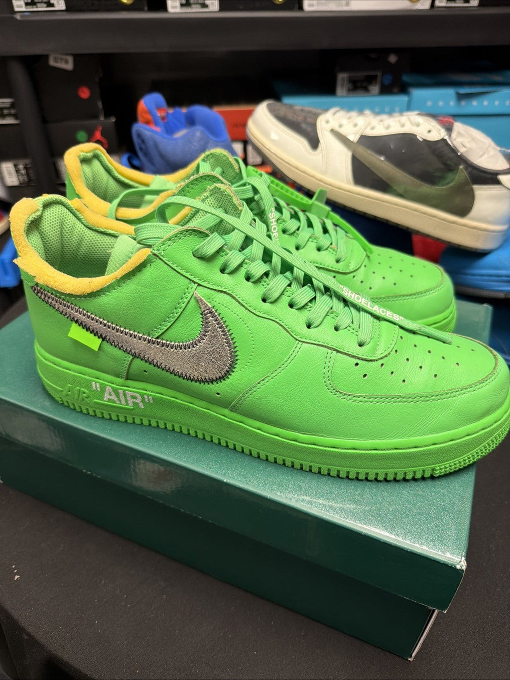 Nike Air Force 1 Low x Off-White Brooklyn - Size 10.5 - product image from the listing.