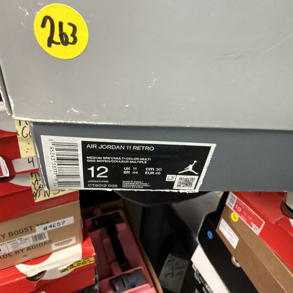 Jordan 11 Retro High Cool Grey (263) - Size 12 - product image from the listing.