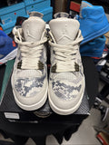 Air Jordan 4 Retro Premium Snakeskin - Size 9 - product image from the listing.