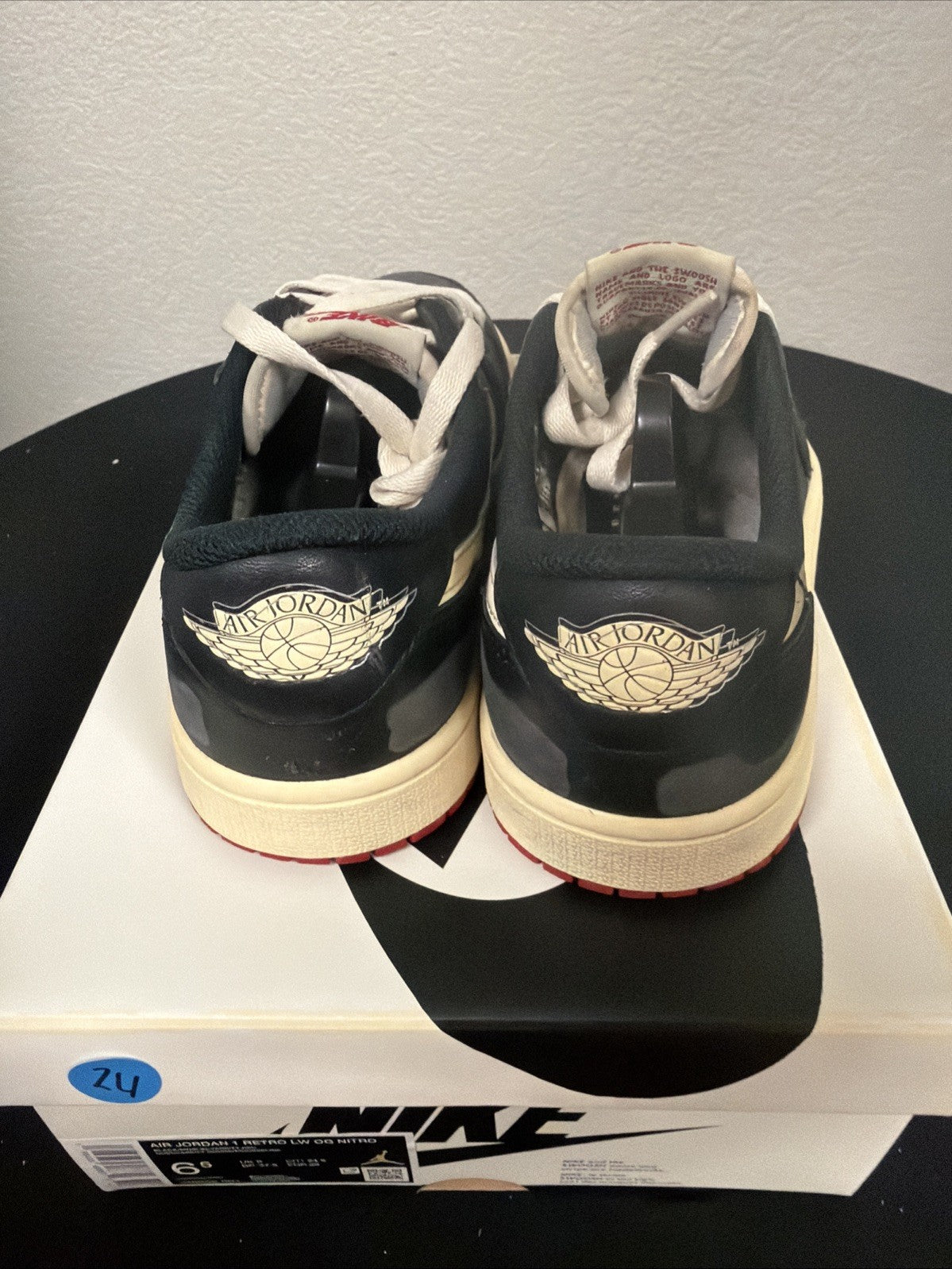 Nigel Sylvester x Air Jordan 1 OG Low Better With Time - Size 6.5 - product image from the listing.