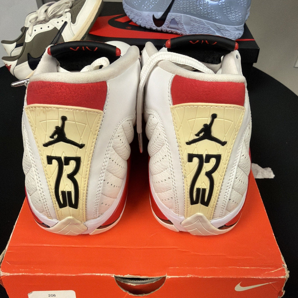 Air Jordan 14 Retro 2019 Candy Cane - Size 10.5 - product image from the listing.