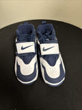 "Cowboys" Nike Air Diamond Turf White Navy Blue Sneakers, Size 8 BNIB FZ8224-101 - product image from the listing.