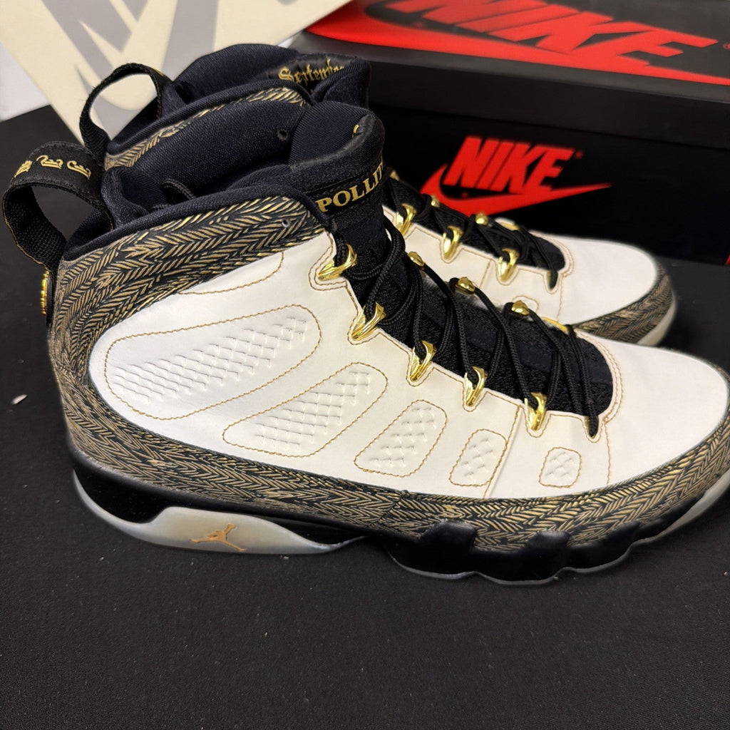 Nike Air Jordan 9 Doernbecher DB Cement Coolgrey Travis Reimagined Size 12 New - product image from the listing.