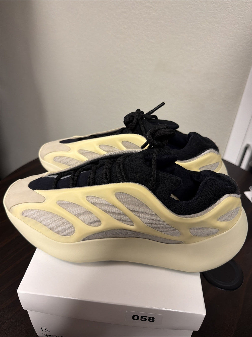Yeezy x Adidas Two Tone Mesh and Rubber Yeezy 700 V3 Azael Trainers Size 13 - product image from the listing.