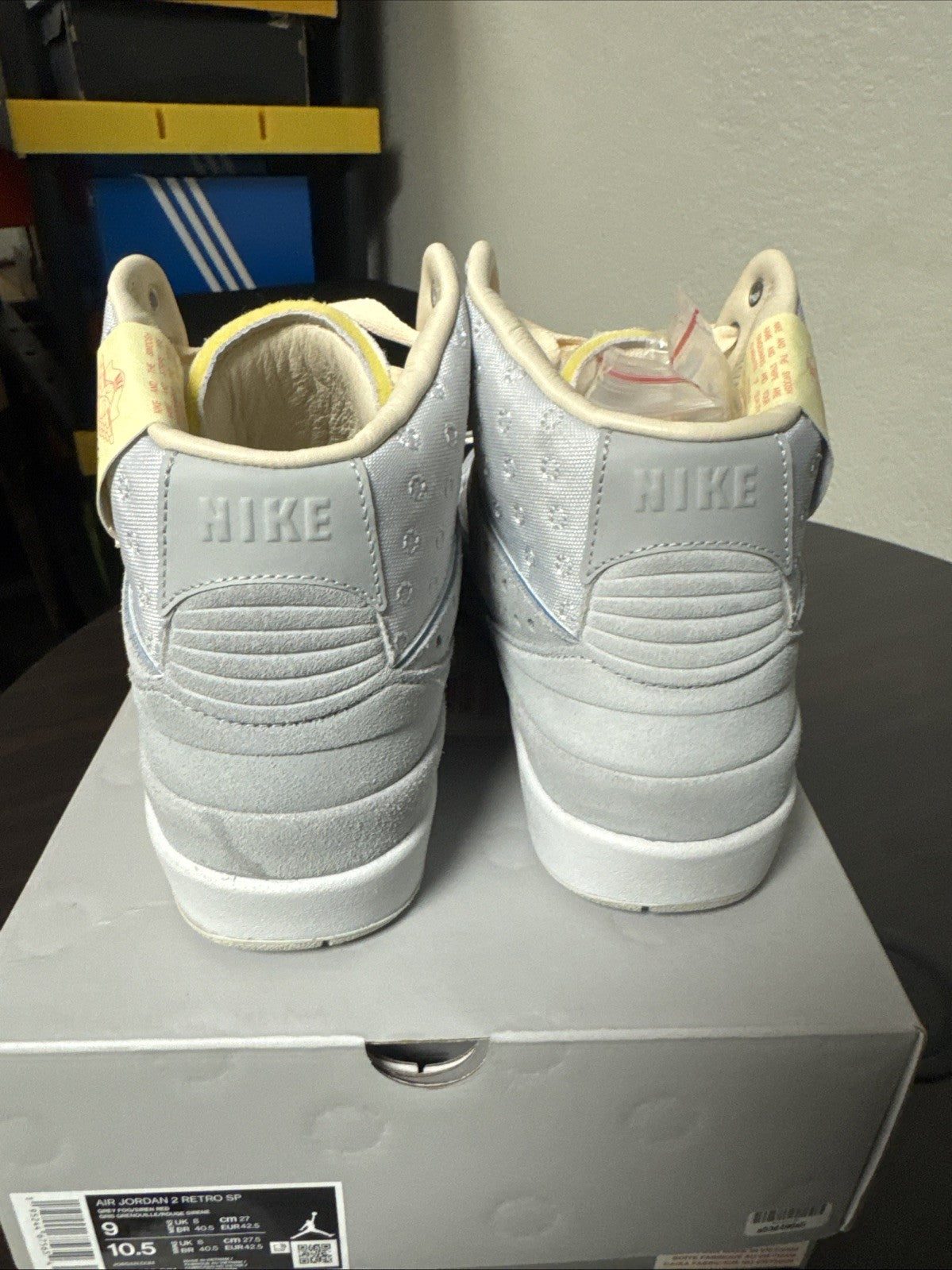 "Grey Fog" Nike x Union Air Jordan 2 Retro SP | DN3802-001 | Size 9 - product image from the listing.