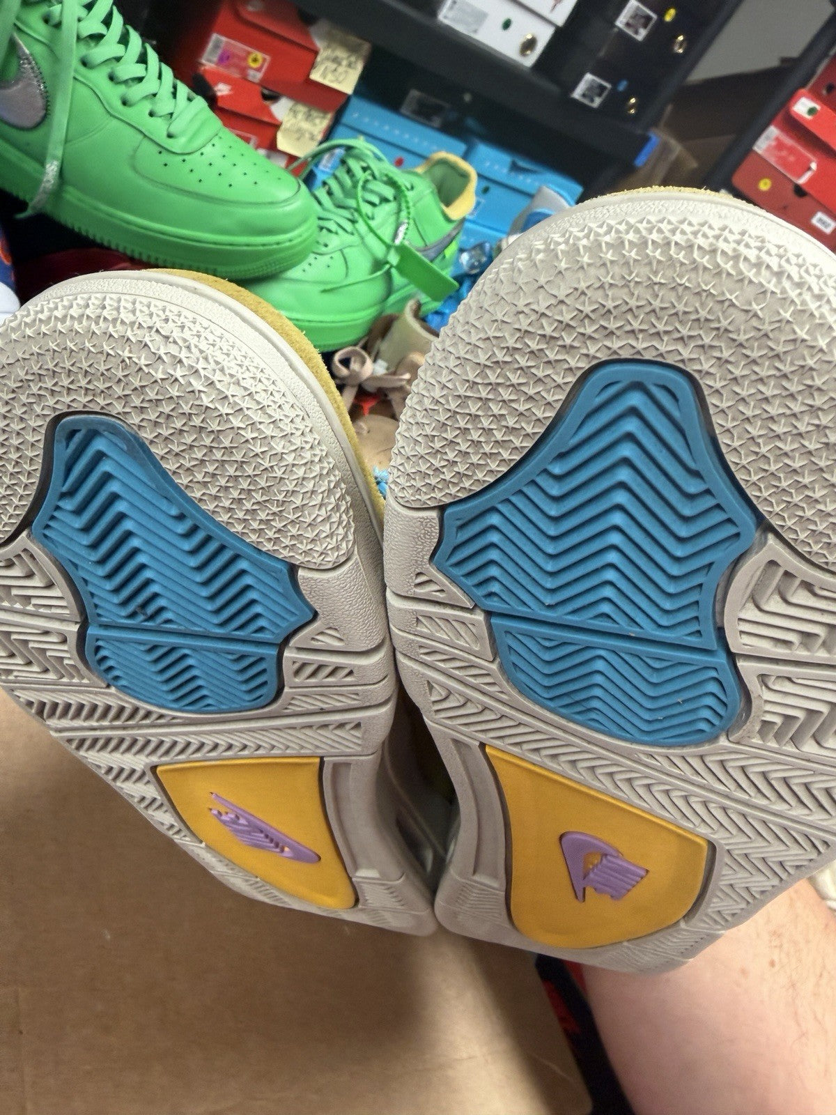 Union Desert Moss Size 9.5 DJ5718-300 (339) - Nike Air Jordan 4 Retro - product image from the listing.