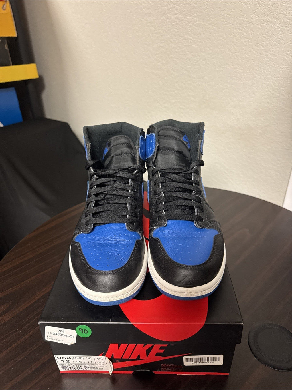 Royal 2017 Retro High OG Size 12 - Air Jordan 1 - product image from the listing.