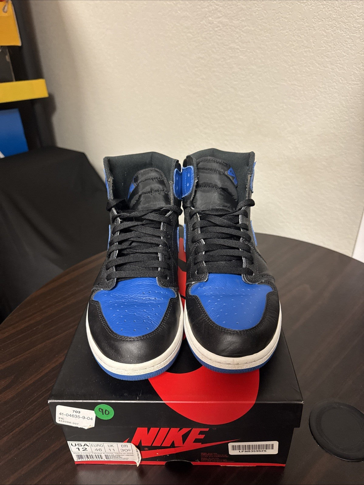 Royal 2017 Retro High OG Size 12 - Air Jordan 1 - product image from the listing.