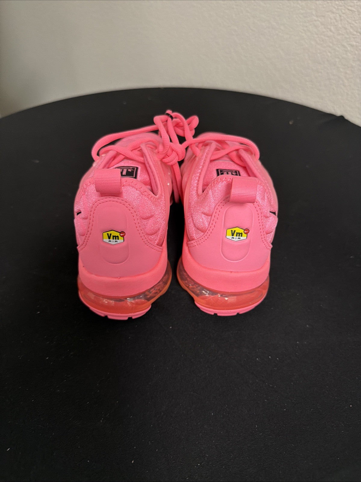 Women's Nike Air VaporMax Plus Size 8 Pink Bubblegum DM8337-600 - product image from the listing.